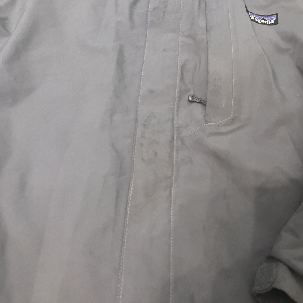 Patagonia Torrentshell H2NO Rain Shell Jacket Grey Hooded Full Zip Men's M READ - Picture 4 of 13